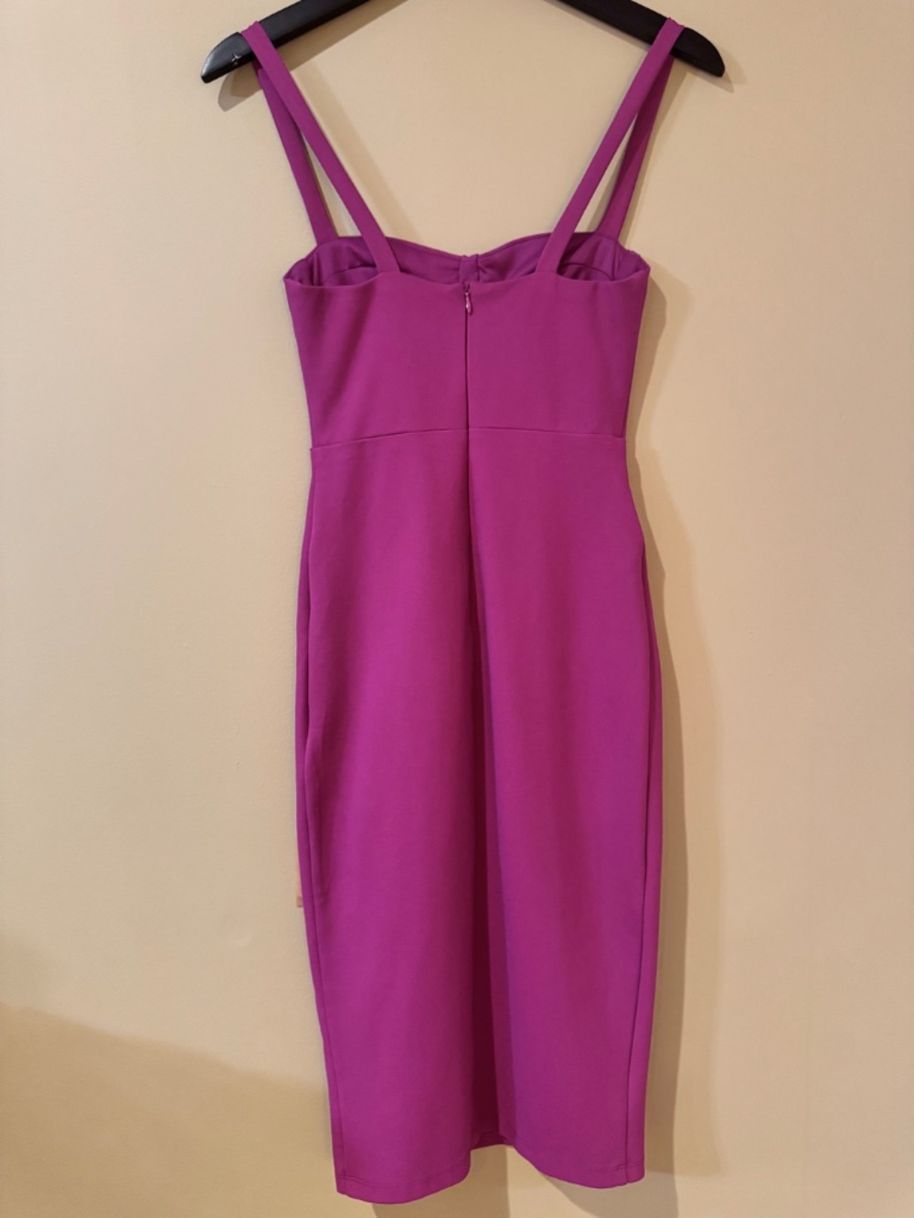 Lulus Purple Bustier Bodycon Midi Dress NWT Homecoming Wedding Guest - Picture 9 of 14